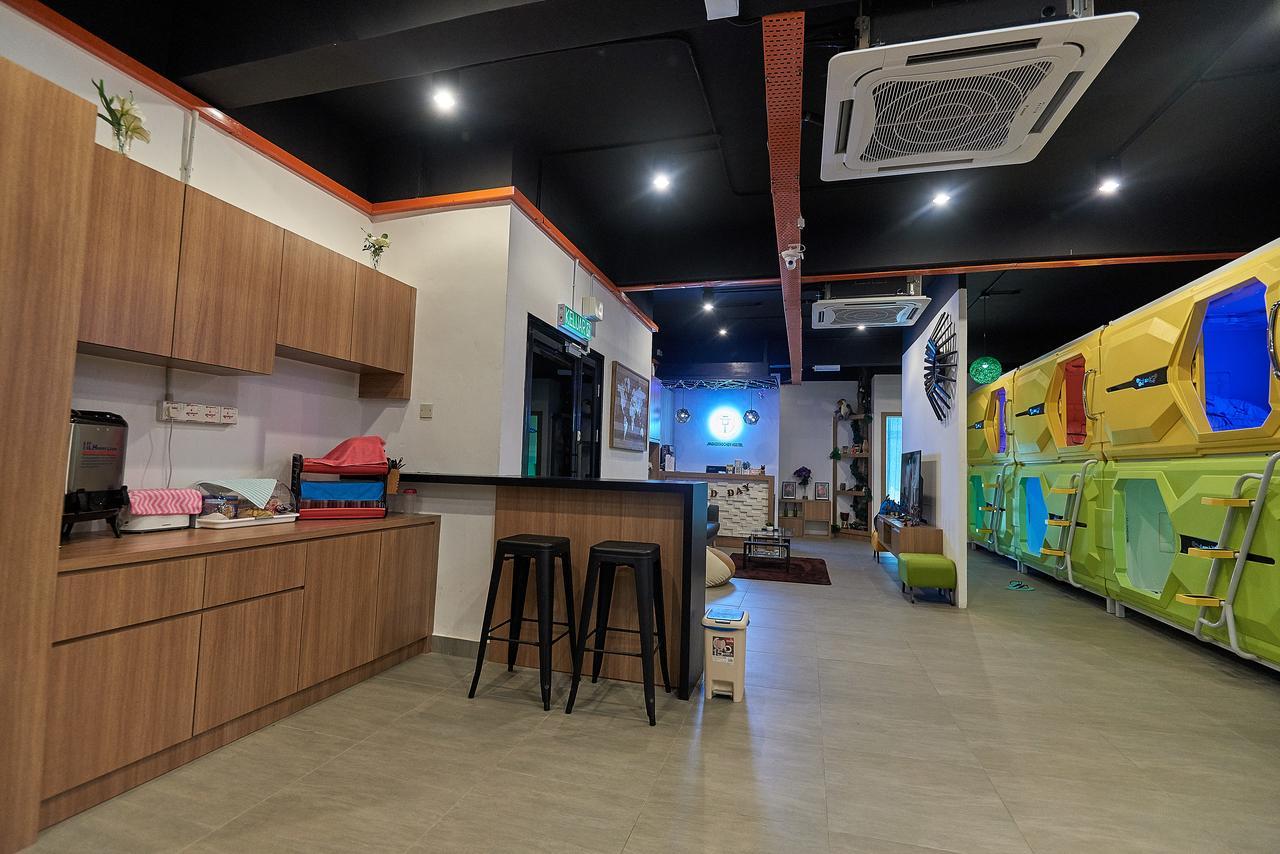 Jk Capsule Hostel Kota Kinabalu Exteriér fotografie